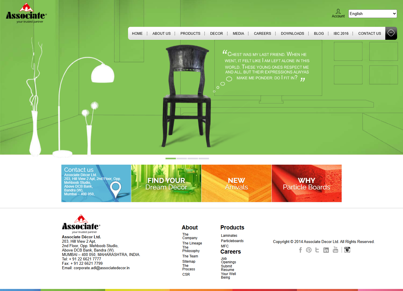 Associate Decor Website Case Study Details