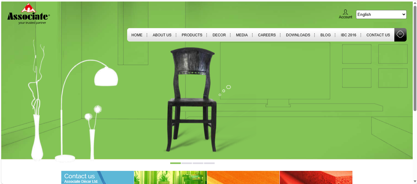 Associate Decor - Web Design & Development by Alwani Technologies