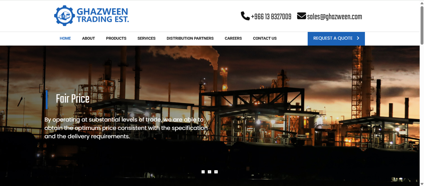 Ghazween - Web Design & Development by Alwani Technologies